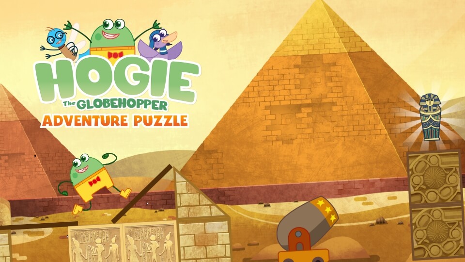 Hogie the Globehopper Adventure Puzzle